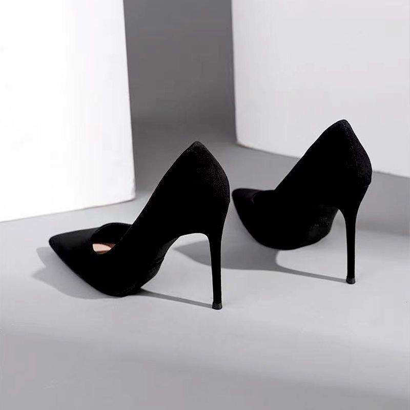Damen elegante High-Heels mit schmalem Zehenbereich und verschiedenen Absatzhöhen R&B