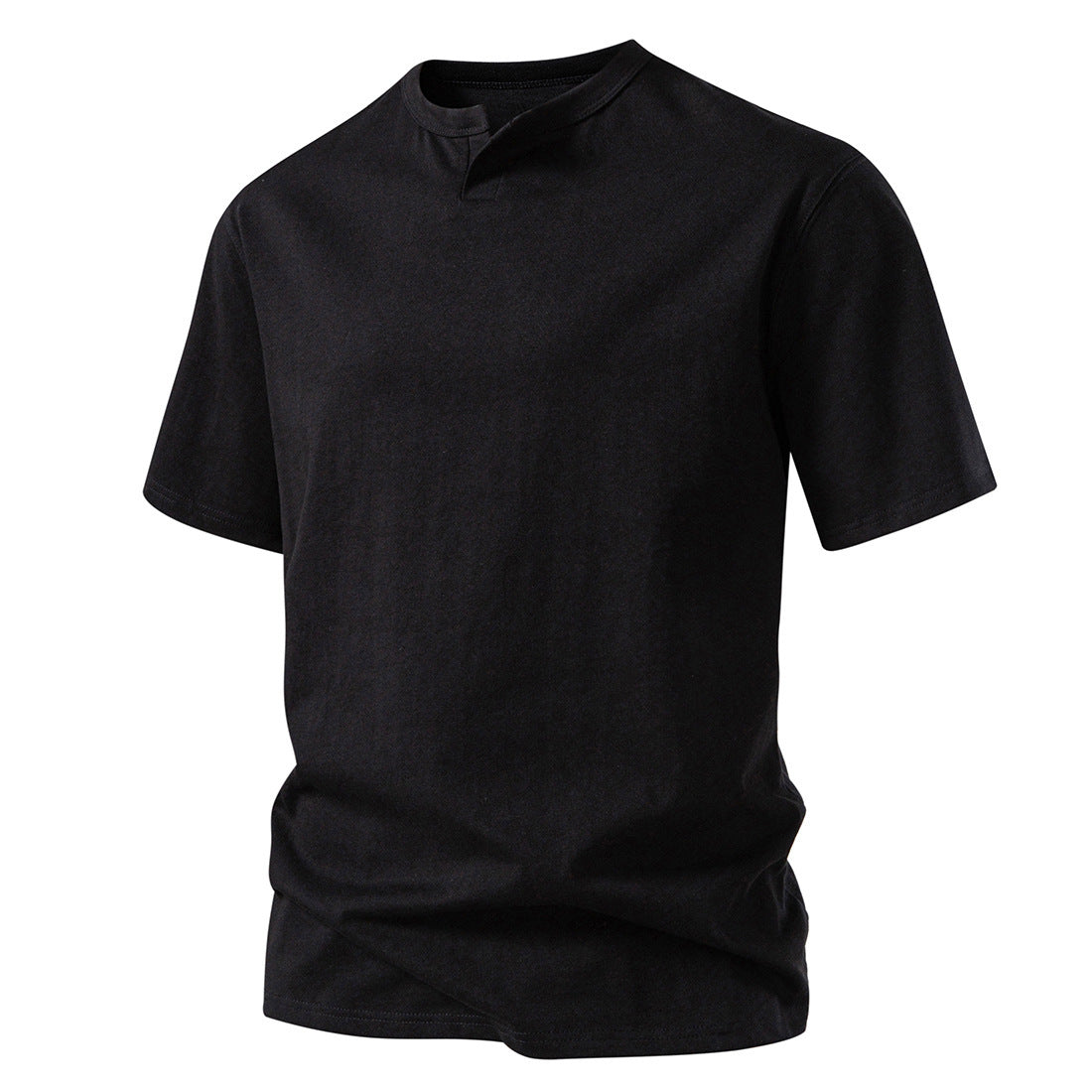 Herren T-Shirt mit modernem Ausschnitt und komfortablem Schnitt