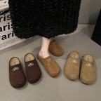 Damen Bequeme Clogs aus weichem Wildleder R&B