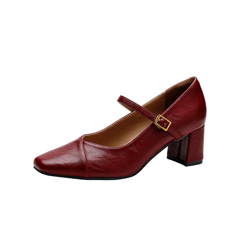 Damen elegante High-Heels mit anpassbarem Riemen R&B