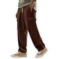 Herren Cargo-Hose mit gestreiftem Design und praktischen Seitentaschen R&B