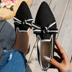 Damen elegante Slipper mit atmungsaktivem Obermaterial R&B