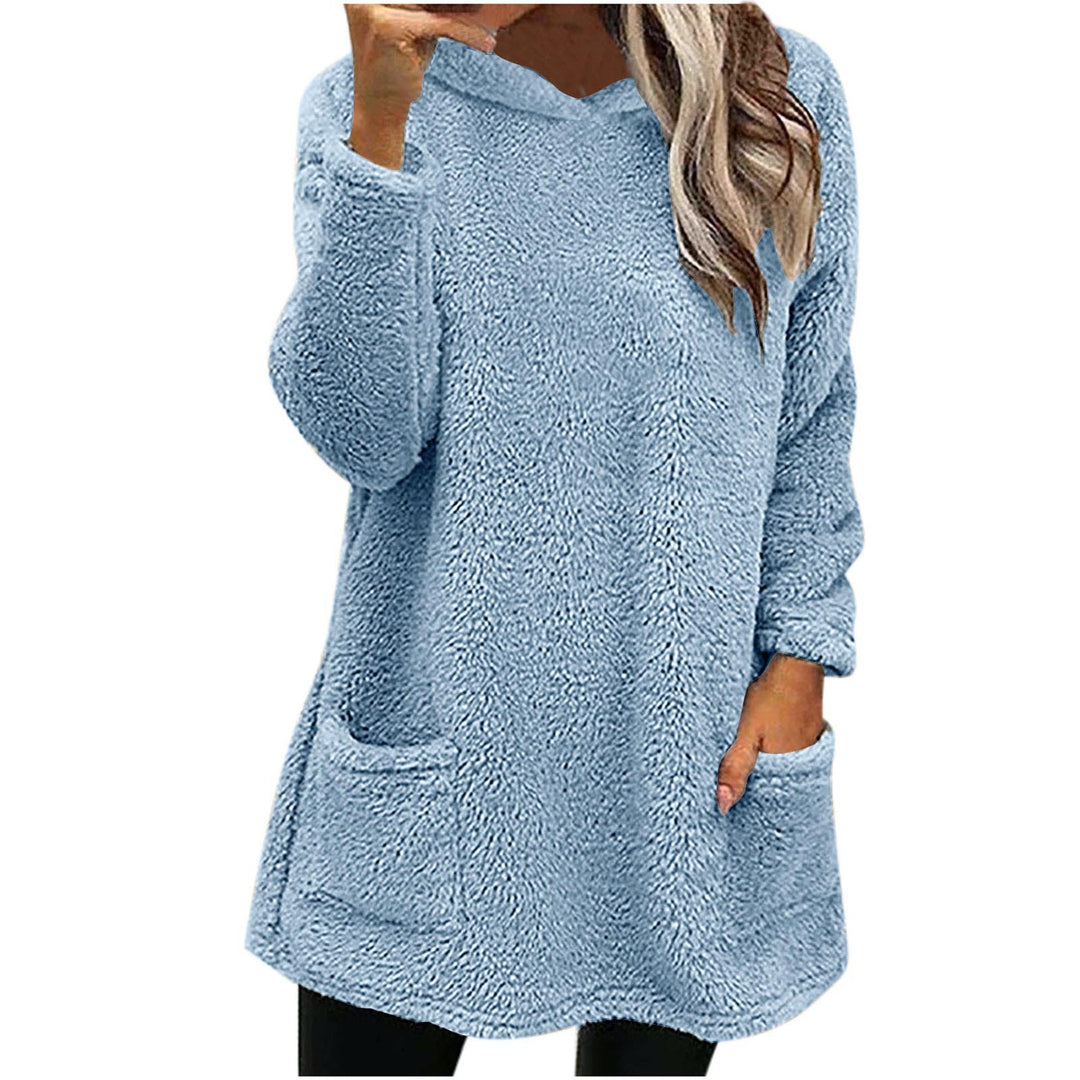 Damen Kuschelige Fleece-Pullover R&B