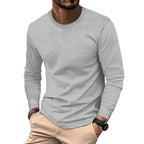Herren nan strukturiertes Waffel-Langarmshirt aus Thermo-Jersey R&B