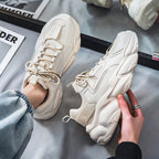 Damen Sportliche Chunky Sneakers mit atmungsaktiver Mesh-Oberfläche und dynamischem Dämpfungssystem R&B