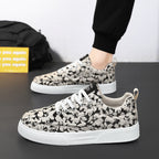 Damen Modische Sneakers mit floralem Design und gepolsterter Sohle R&B