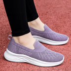 Damen Bequeme Slip-On Sneakers mit flexibler Sohle R&B