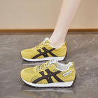 Damen Sportliche Sneakers mit atmungsaktiven Einsätzen und rutschfester Laufsohle R&B
