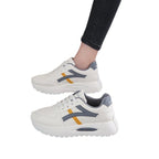 Damen Sportliche Lifestyle-Sneaker mit modischem Design und bequemem Fußbett R&B