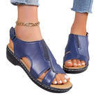 Damen Offene Riemensandalen mit ergonomischer Fußbettung und flexiblem Design R&B