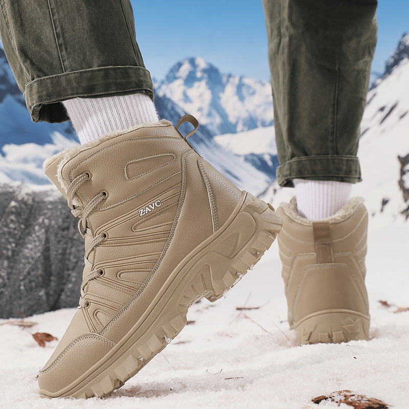 Damen Warmfutter Winterstiefel mit rutschfester Sohle und schnellem Schnellschnürsystem R&B