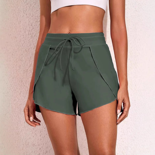 Damen Sportliche Shorts mit innovativen Schnitt und atmungsaktiven Materialien R&B