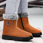 Damen Modische Winterboots mit kuscheligem Innenfutter und rutschfester Sohle R&B