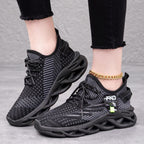 Damen Atmungsaktive und dämpfende Laufschuhe R&B