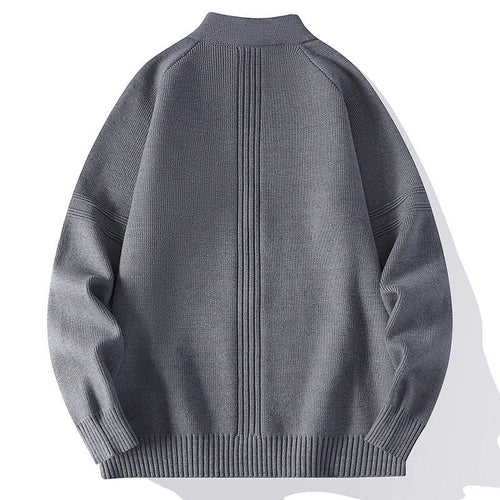 Damen lässige Jacke mit hohem Kragen und durchgehendem Reißverschluss R&B