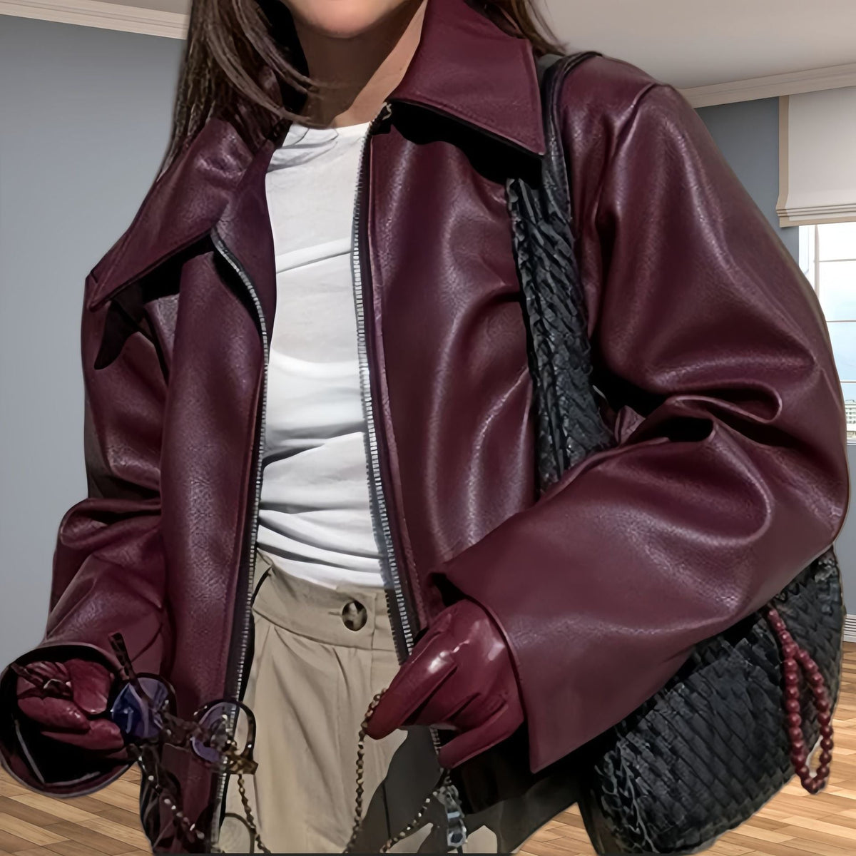 Damen Übergroße jacke R&B