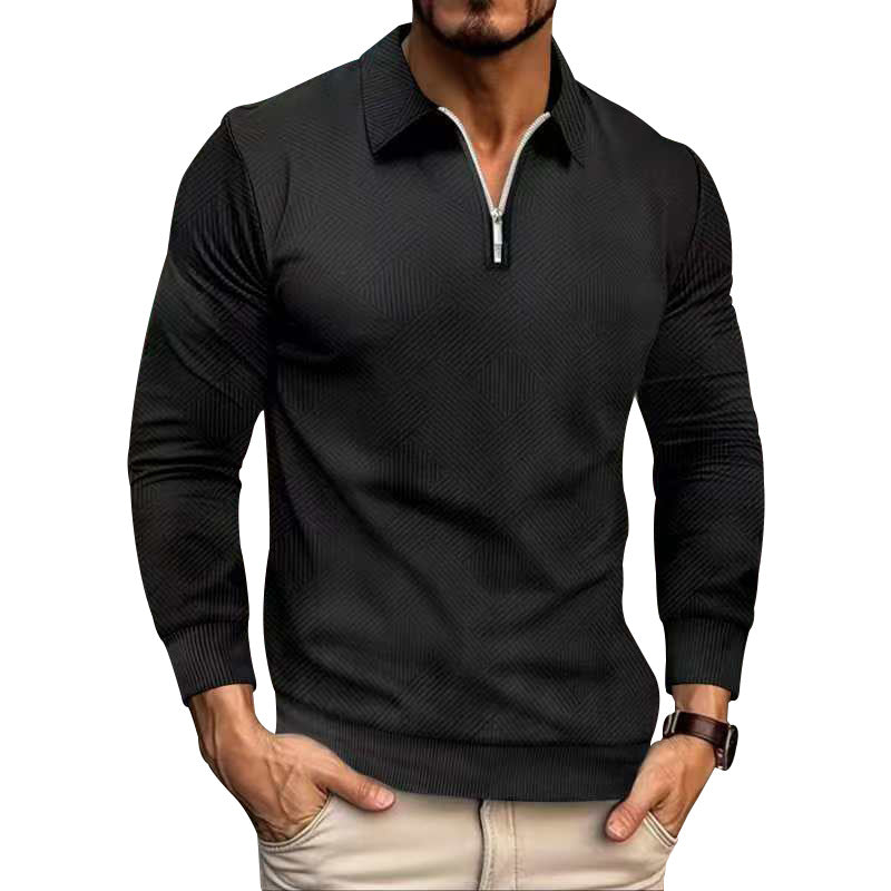 Herren leichter Wollpullover im zeitlosen Design R&B