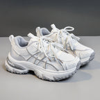 Damen Sportliche Sneakers mit atmungsaktiver Mesh-Oberfläche und stoßdämpfendem Fußbett R&B