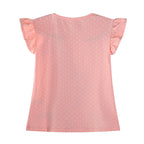 Mädchen T-Shirt mit niedlicher Hasenapplikation R&B