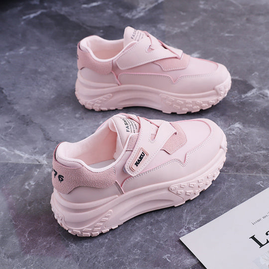 Damen Slipper Sneakers mit praktischem Klettverschluss und dämpfender Laufsohle R&B