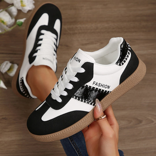 Damen modische Sneakers mit atmungsaktiver Struktur und rutschfester Sohle R&B