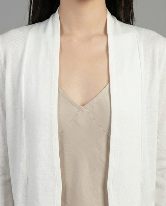 Damen Sommer Strickjacke Oversize Dünner Cardigan Lockerer Schnitt
