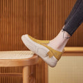 Damen Komfortable Slip-On Schuhe mit luftiger Mesh-Oberfläche und flexibel Dämpfung