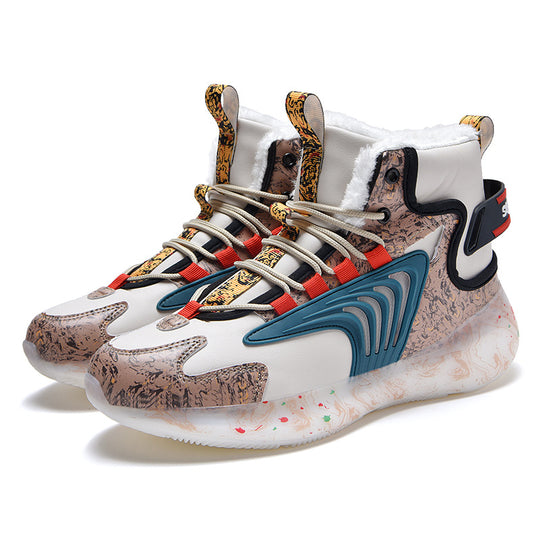Damen High-Top Sneakers mit isoliertem Innenfutter und rutschfester Sohle R&B