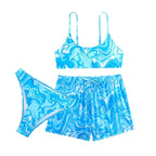 Damen Bikiniset mit innovativem Muster R&B
