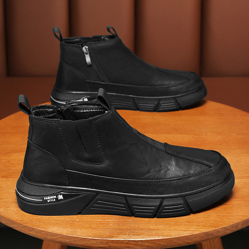 Damen Trendige Stiefeletten mit elastischem Einstieg und dämpfender Sohle R&B