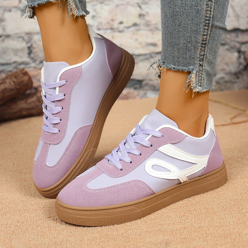 Damen Sneakers mit sportlichem Design und gepolsterter Sohle R&B