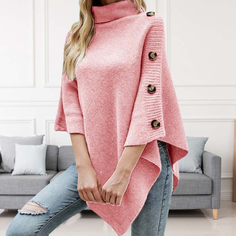 R&B | Einfarbiger Strickpullover Für Elegante Outfits