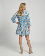 Damen Freizeitkleid A-Linie mit Kragen