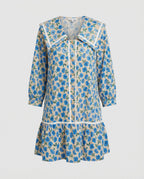Damen Freizeitkleid A-Linie mit Kragen