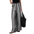 Damen Weit geschnittene Sommerhose mit elastischem Bund R&B