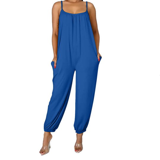 Damen Oversized Jumpsuit R&B