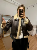 Damen robuste und stylische jacke mit Innenfutter R&B