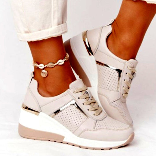 Damen Sportliche Sneakers mit atmungsaktivem Mesh-Obermaterial R&B