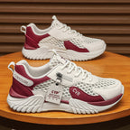 Damen Atmungsaktive Sneakers mit verstärktem Fersen- und Dämpfungssystem R&B
