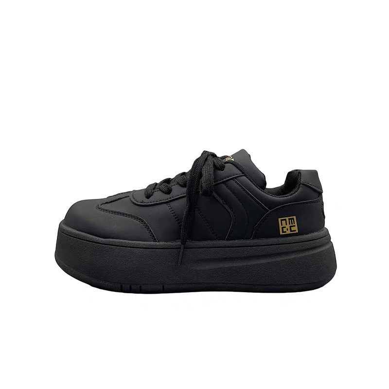 Damen Modische Plateau-Sneaker mit bequemem Schnürsystem und urbanem Design R&B