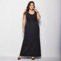 Damen figurbetontes Maxikleid mit klassischen Details R&B
