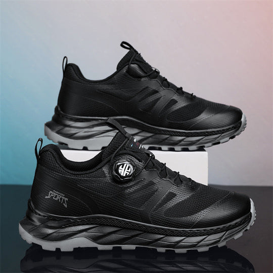 Damen Sportliche leichte Trailrunning-Schuhe mit rutschfester Sohle und atmungsaktivem Obermaterial R&B