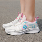 Damen Laufschuhe mit stoßdämpfendem System und atmungsactivem Obermaterial
