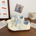 Damen Komfortable Sneakers mit verspielten Schleifendetails