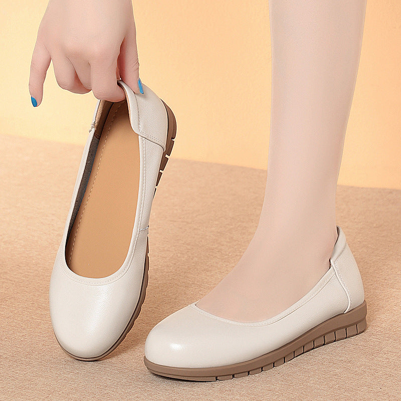 Damen Ballerinas mit rutschfester Sohle und flexiblem Fußbett R&B