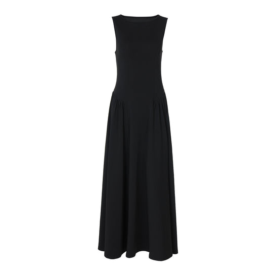 Damen Maxikleid mit elegantem Schnitt und fließendem Material R&B