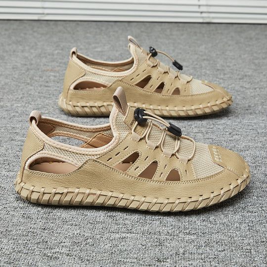 Herren Atmungsaktive Outdoor-Schnellschnürsandalen R&B