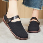 Damen Atmungsaktive Clogs mit verstellbarem Riemen