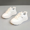 Damen Sportliche Chunky Sneakers mit gepolsterter Sohle und innovativem Schnürsystem R&B