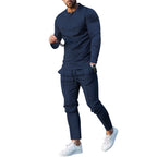 Herren Baumwoll-Jogginganzug mit atmungsaktiven Eigenschaften und modischem Schnitt R&B